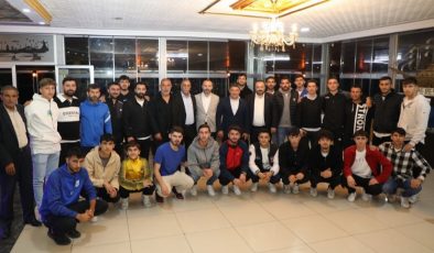 Başkan Şayir, Dilovası Belediyespor’u ağırladı