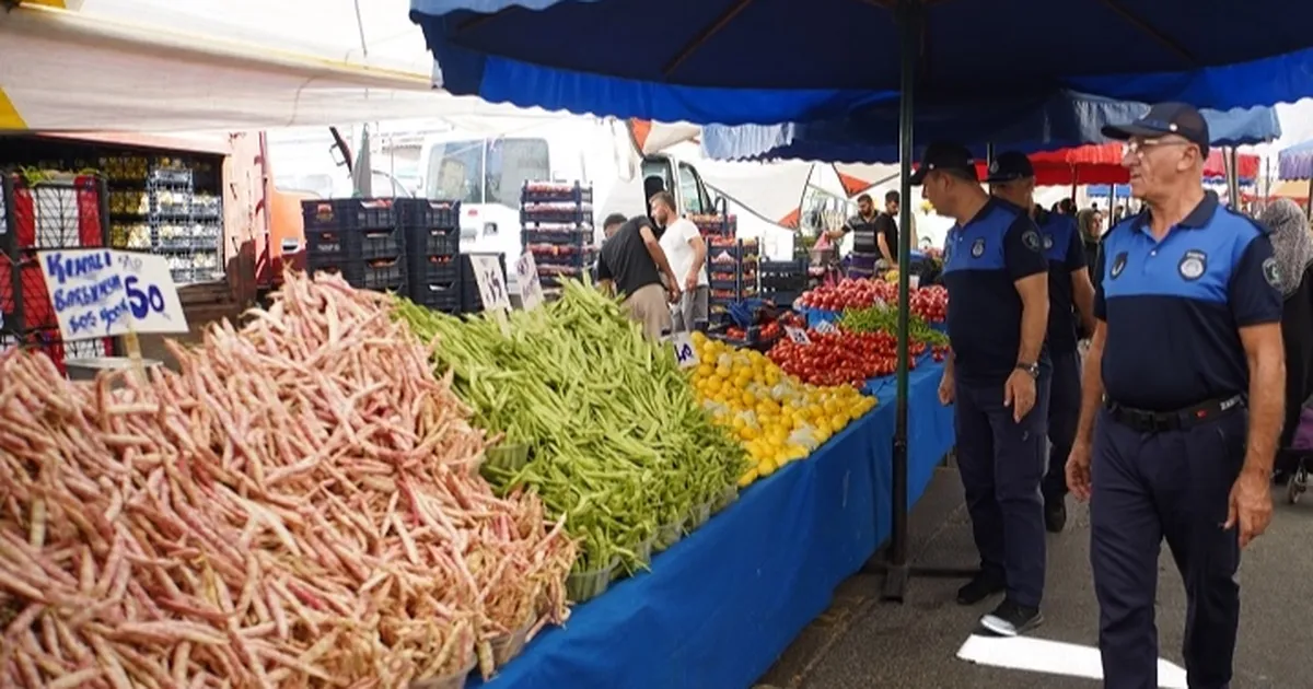 Çayırova Zabıtası’ndan pazar denetimi