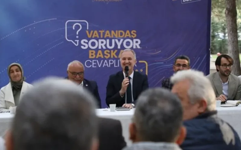 Bursa İnegöl’de mahalle buluşmaları devam ediyor