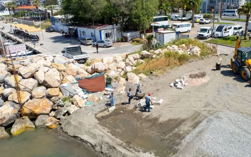 İzmir Güzelbahçe’de tekneler için çekek yeri