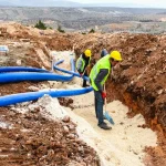 Malatya’da 8 bin 100 metre altyapı