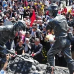Manisa Soma’da maden şehitleri anma töreni düzenlendi