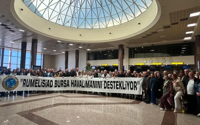 RUMELİSİAD’dan Bursa Yenişehir Havaalanı’na destek… RUMELİSİAD yeni uçuşlara öncülük ediyor