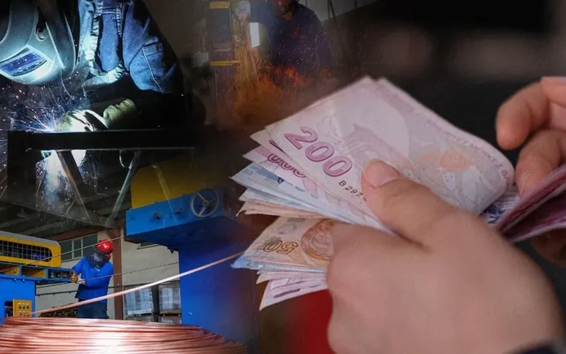 Ücretli çalışan sayısı yıllık arttı, aylık azaldı